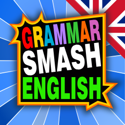 The app logo for English Grammar Smash The app logo for English Grammar Smash