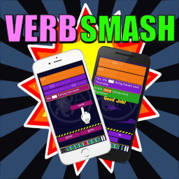 The app logo for English Verb Smash The app logo for English Verb Smash